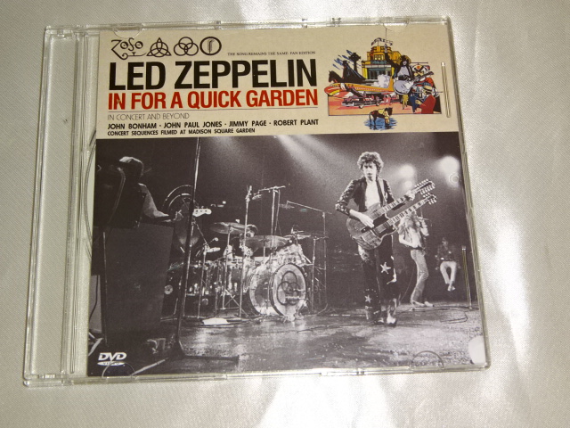 �y�X�����P�[�X1DVD-R�z���b�h�E�c�F�b�y�����@LED ZEPPELIN - IN FOR A QUICK GARDEN