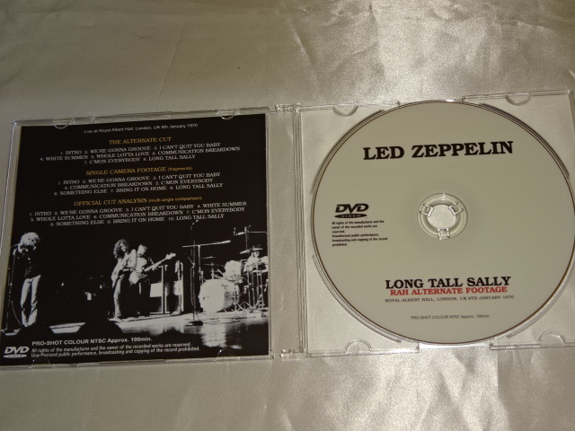 �y�X�����P�[�X1DVD-R�z���b�h�E�c�F�b�y�����@LED ZEPPELIN - LONG TALL SALLY