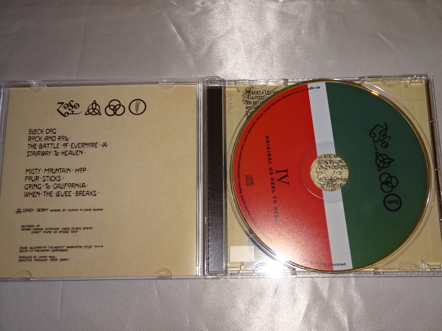 yvX1CDzbhEcFby LED ZEPPELIN / IV: ORIGINAL US REEL TO REEL