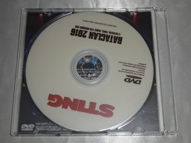 �y�X�����P�[�X1DVD-R�zSTING / NATACLAN 2016