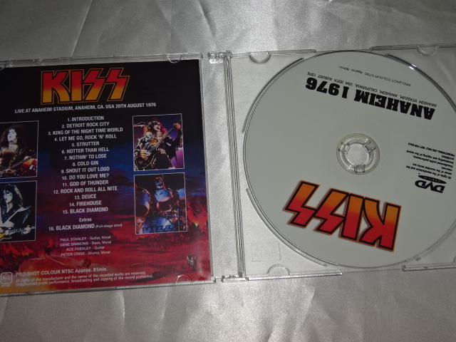 �y1DVD-R�zKISS / ANAHEIM 1976 �A�i�n�C��