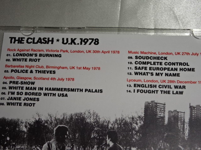 THE CLASH / U.K.1978