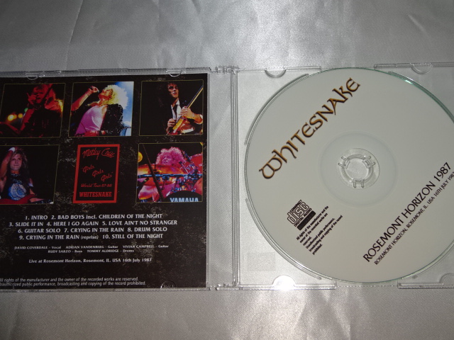 y1CD-RzWHITESNAKE / ROSEMONT HORIZON 1987 zCgXlCN