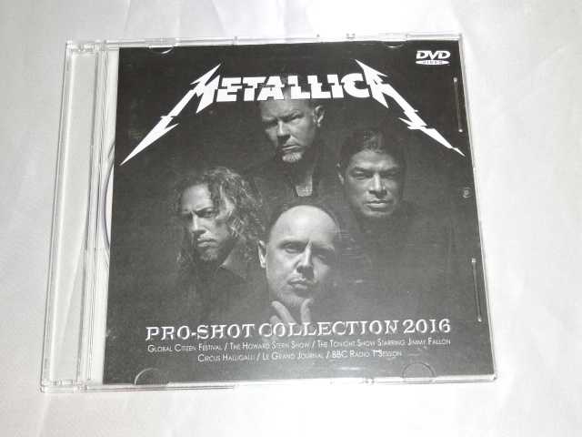 yXP[X1DVD-Rz^J METALLICA / PRO-SHOT COLLECTION 2016