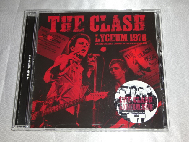 �y�v���XCD�zTHE CLASH �U�E�N���b�V�� / LYCEUM 1978