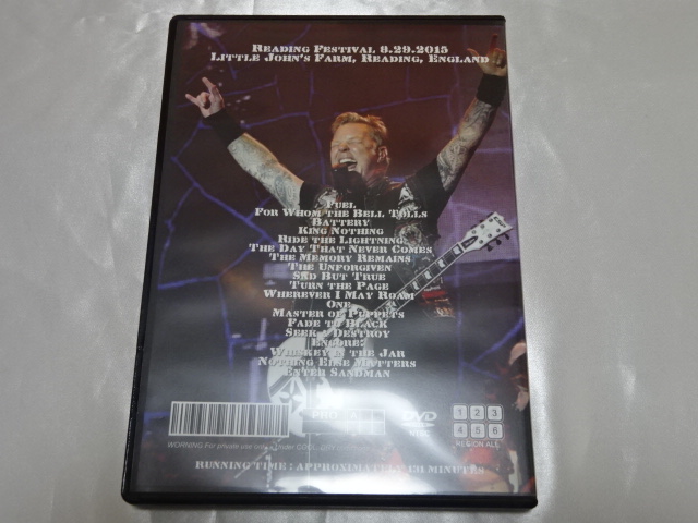 y1DVD-Rz^J METALLICA / READING FESTIVAL 8.29.2015