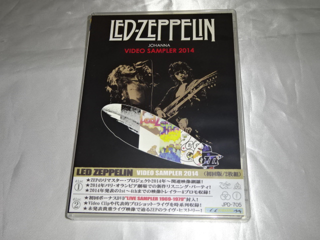 �y2DVD-R�z���b�h�E�c�F�b�y�����iLed Zeppelin�j / VIDEO SAMPLER 2014