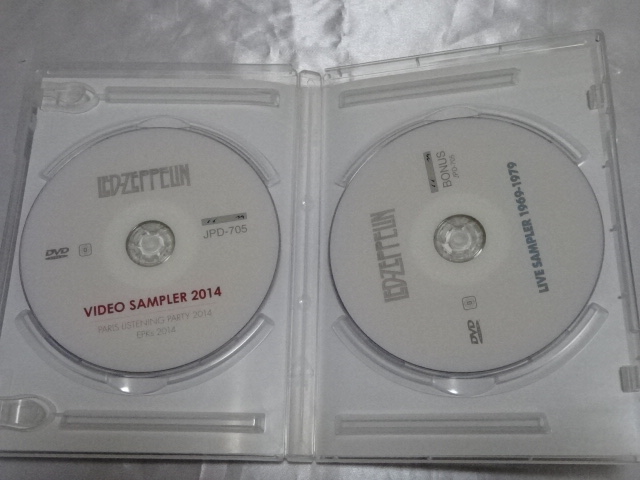 �y2DVD-R�z���b�h�E�c�F�b�y�����iLed Zeppelin�j / VIDEO SAMPLER 2014