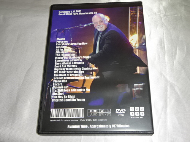 y1DVD-Rzr[EWG BILLY JOEL / BONNAROO 6.14.2015