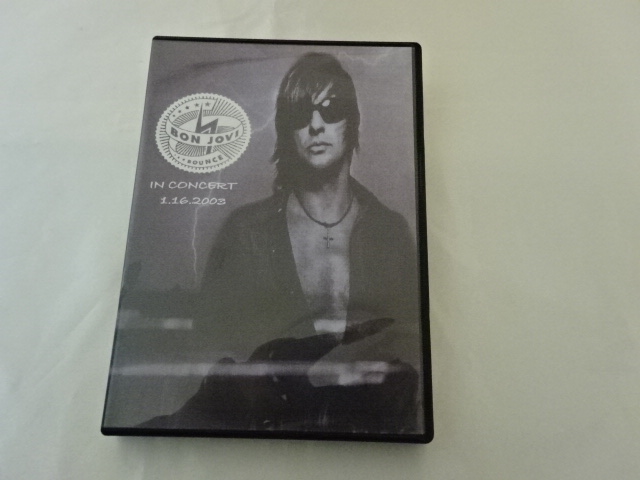 �y1DVD-R�z�{���E�W�����B BON JOVI / IN CONCERT 1.16.2003