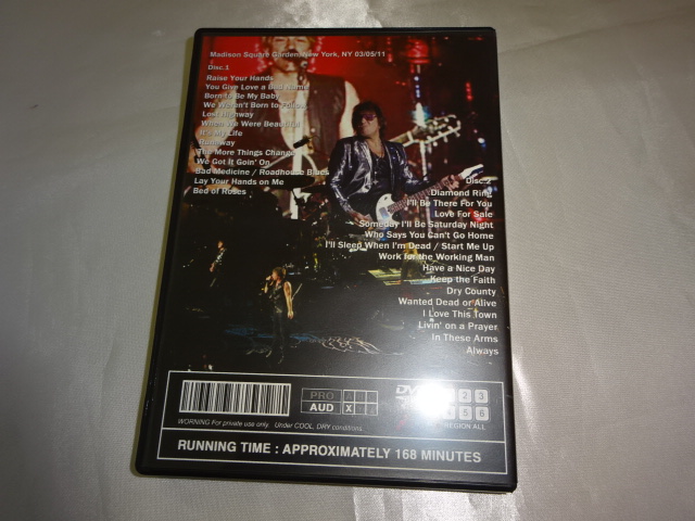 y2DVD-Rz{EWB BON JOVI / MADISON SQUARE GARDEN , NY 3.5.2011