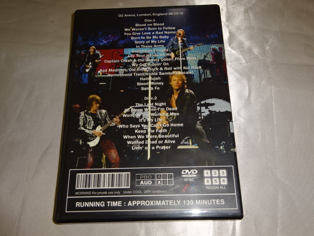 y2DVD-Rz{EWB BON JOVI / O2 ARENA LONDON 6.25.2010