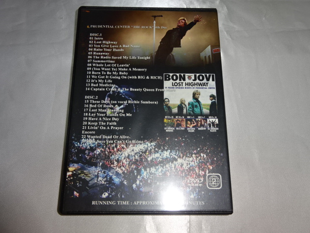 y2DVD-Rz{EWB BON JOVI / NEW JERSEY 10.30.2007