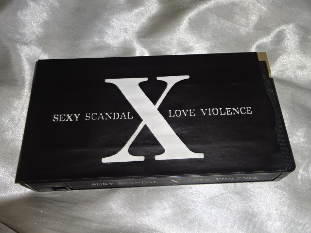 【VHSビデオ】X JAPAN 1987.7.18 目黒鹿鳴館 SEXY SCANDAL LOVE VIOLENCE