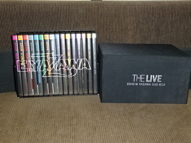 DVD 矢沢永吉 THE LIVE DVD-BOX 全16巻 計17枚セット