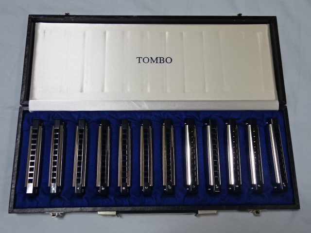 長渕剛 ハーモニカ 全１２種 30周年 30th Anniversary トンボ TOMBOケース付き ブルースハープ