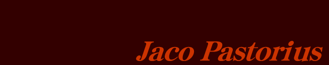 ジャコ・パストリアス