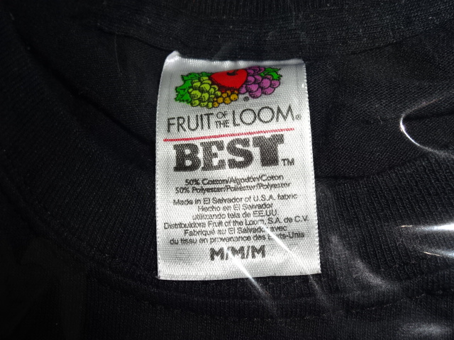 FRUIT OF THE LOOM（フルーツオブザルーム）Tシャツタグ