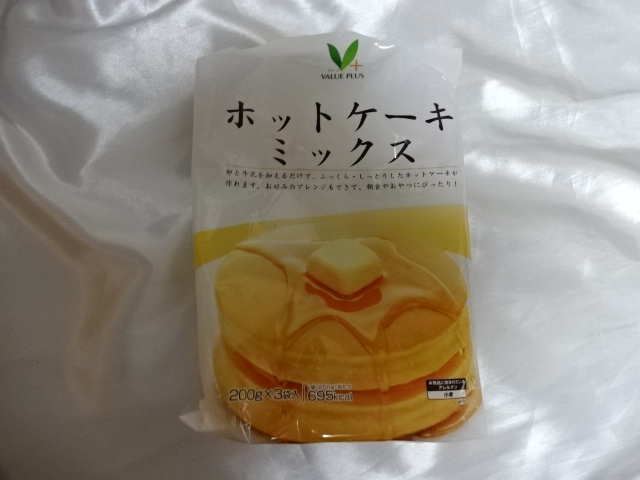 ホットケーキ成分表