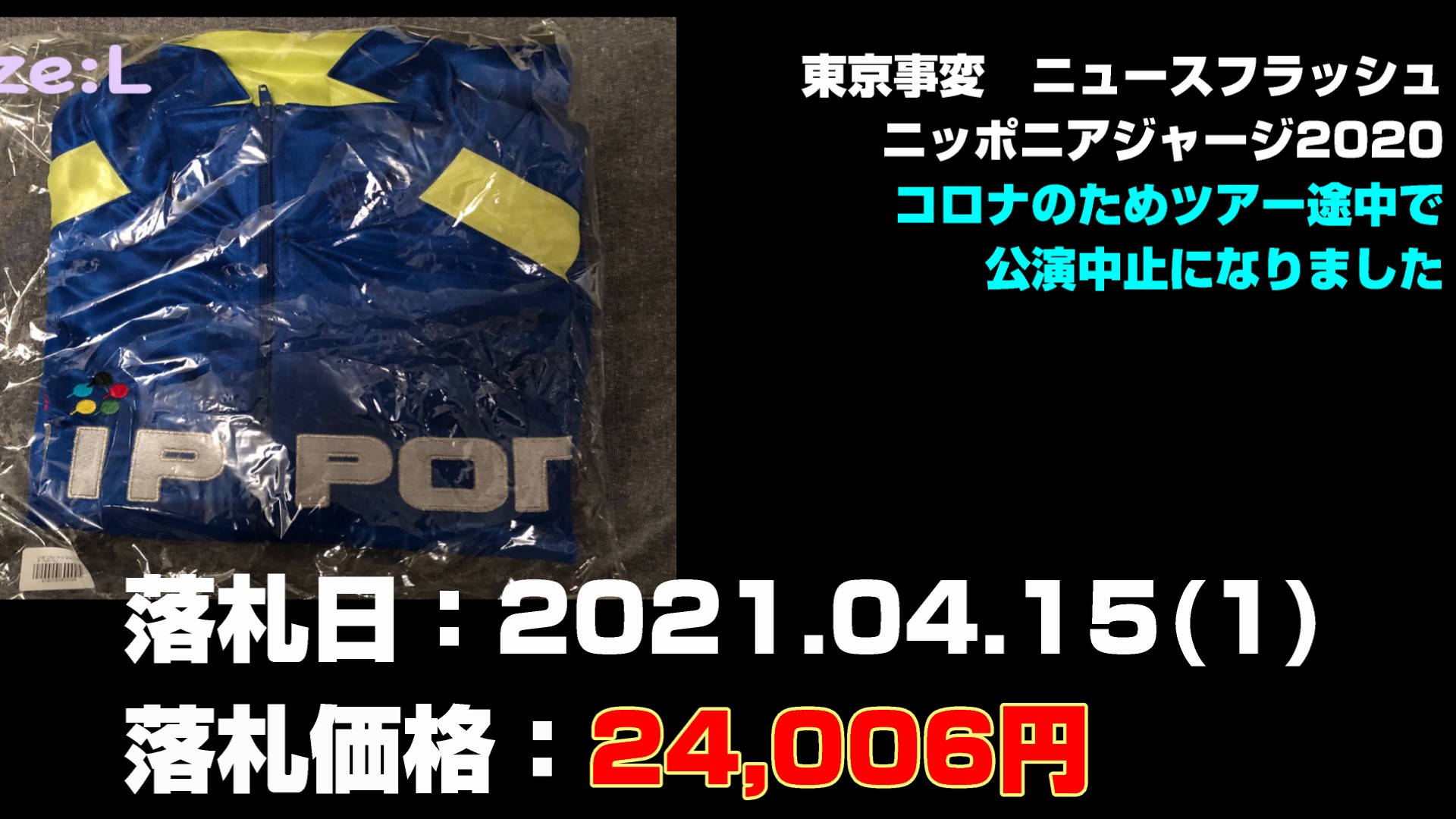 東京事変　ニュースフラッシュ　ニッポニアジャージ2020